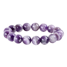 Healing Energy & Spiritual Balance, Natural Stone Yoga Bracelet, Stretch Beaded Bracelet for Balance and Relieves Stress, Healing Crystal Jewelry for