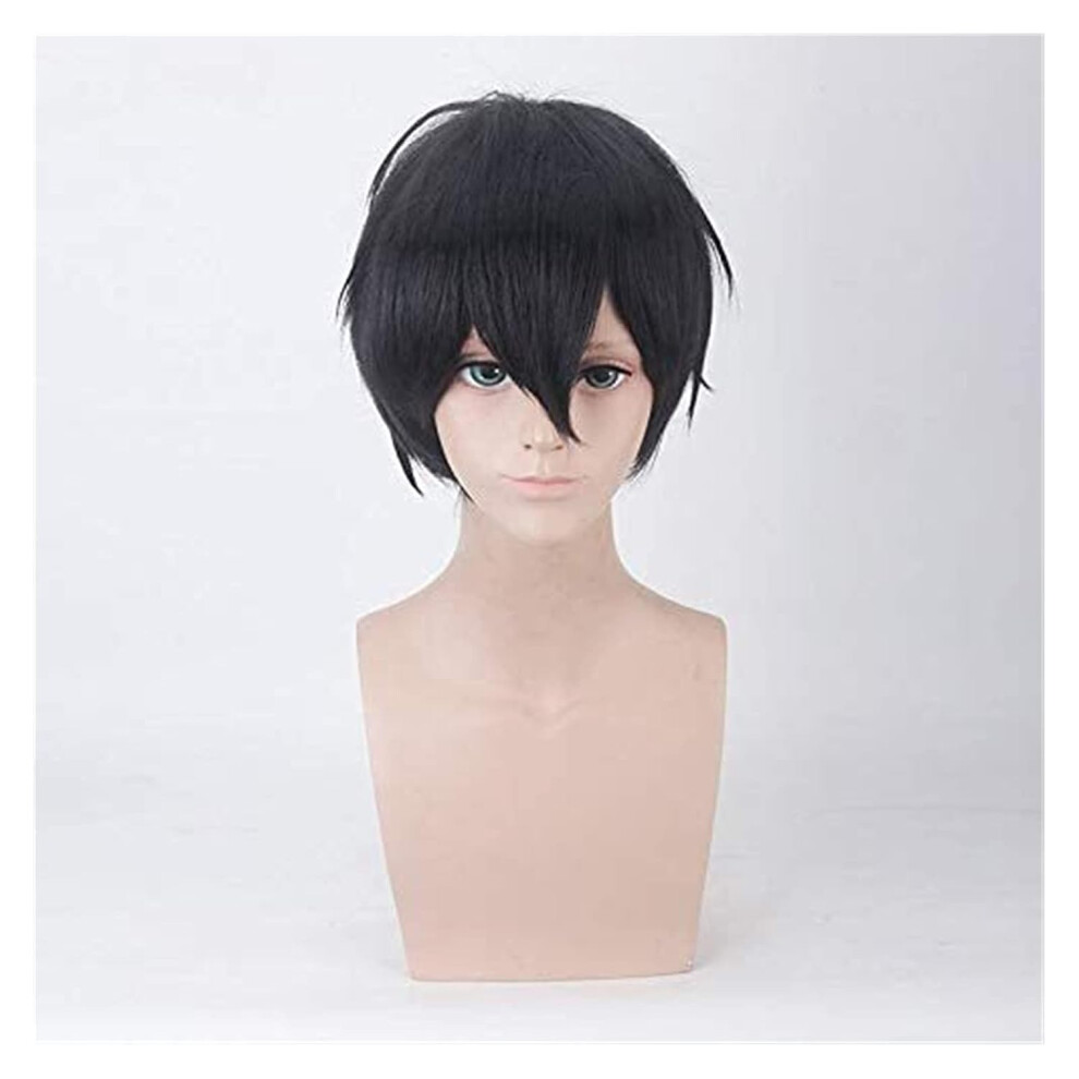 Synthetic Cosplay Wig Heat Resistant up to 200C with NaturalLooking Style for Halloween + Wig Cap