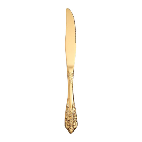 Timeless Gold Plated Utensils, Solid Feel, Suitable for Various Occasions, Everyday Special Occasions, Smooth Comfortable, Moderate Length Weight 2