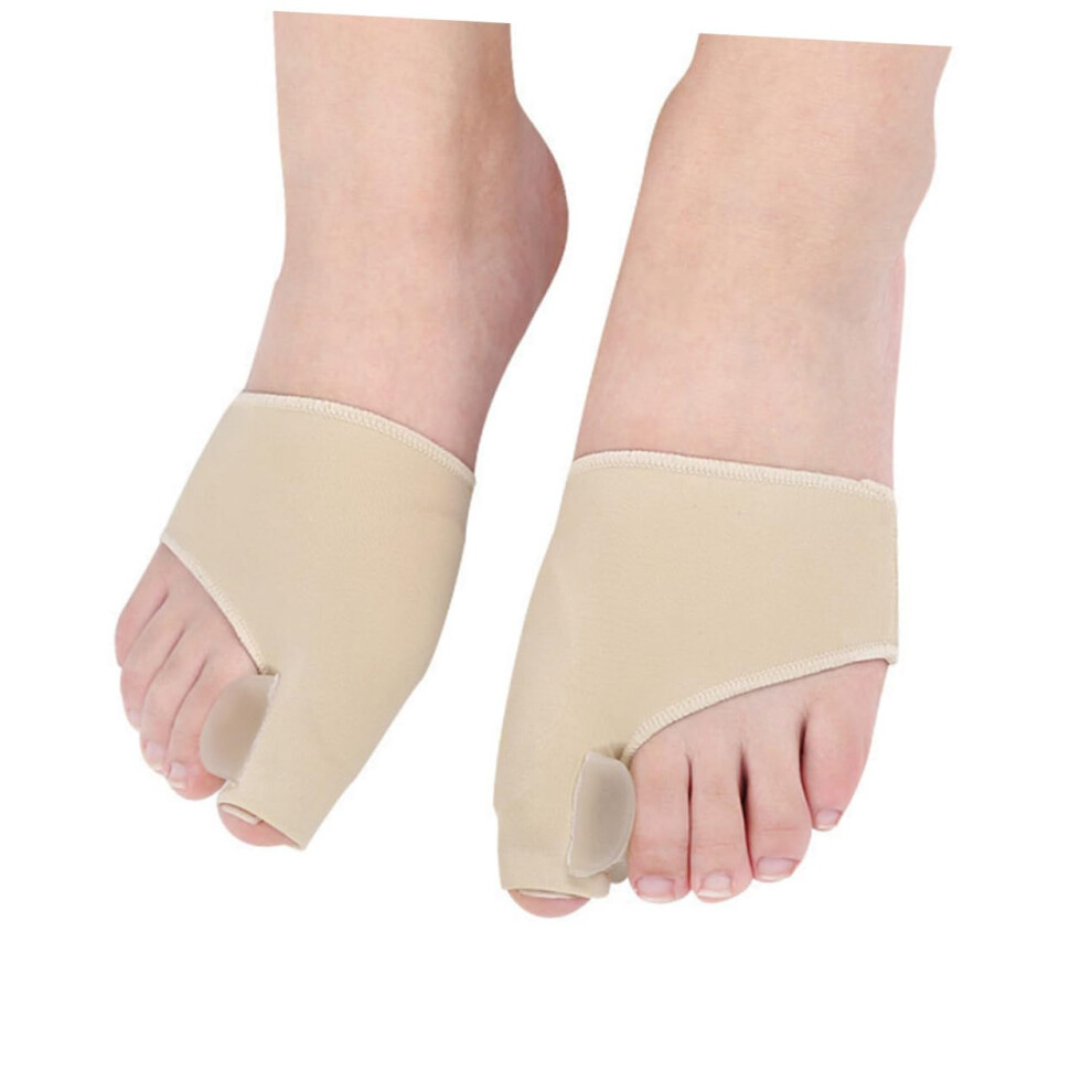 Silicone Bunion Corrector Sleeve with Gel Toe Separator for Foot Alignment and Overnight Comfort