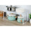 Multifunctional Storage Shelves for Kitchen Cabinet Organization, Countertop Shelf Organizer with Expandable Frame for Pantry Bathroom Use, Stackable 4