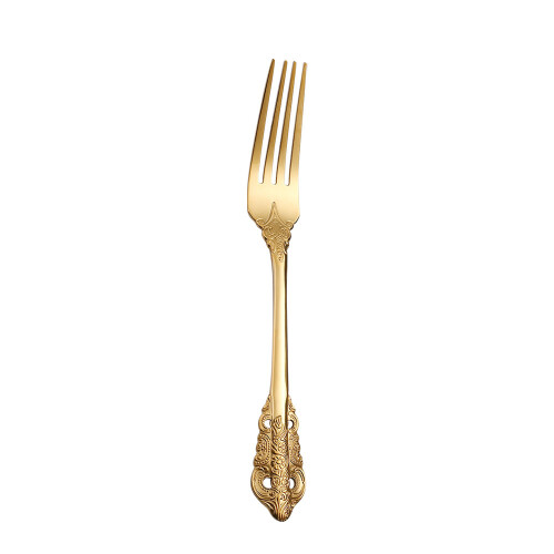 Timeless Gold Plated Utensils, Solid Feel, Suitable for Various Occasions, Everyday Special Occasions, Smooth Comfortable, Moderate Length Weight 1