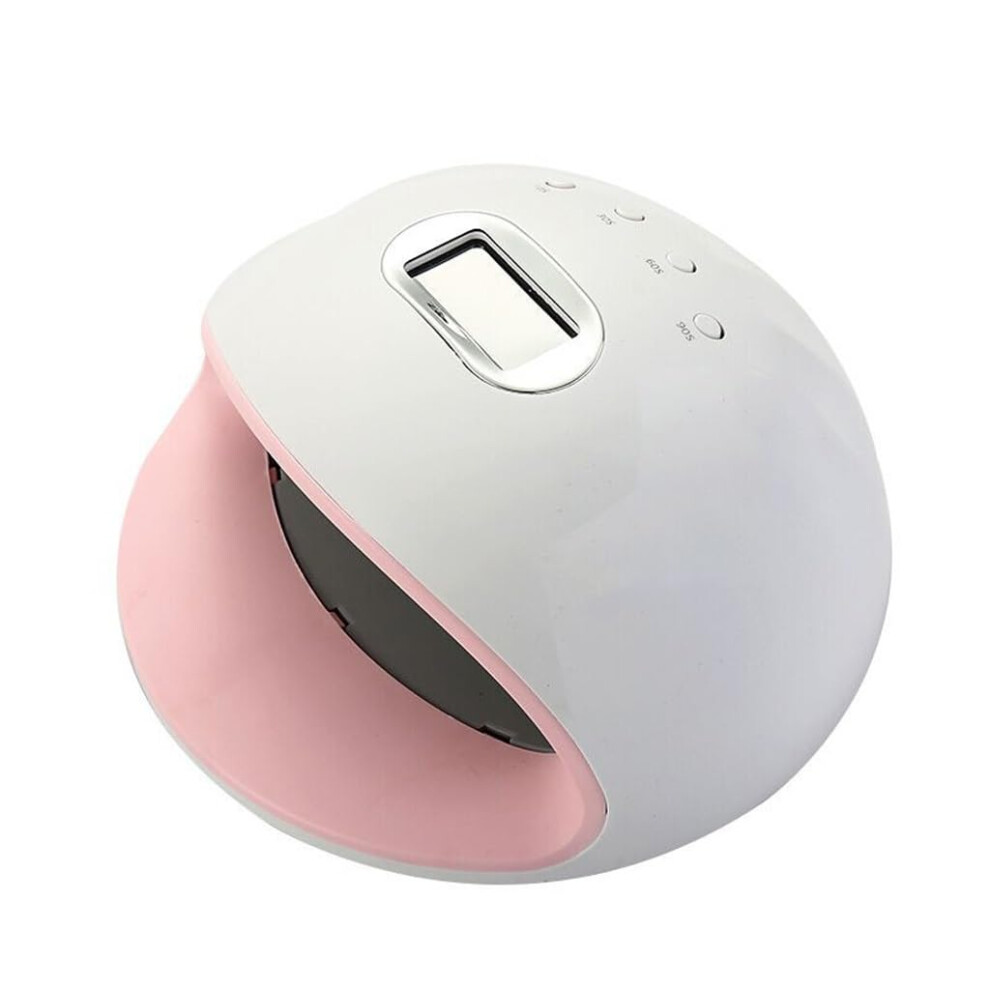 Light 72W Uv Led Nail Lamp For Gel Polish With Fast Even Curing For Manicure And Pedicure