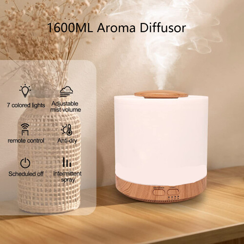 Ατμοποιητής αιθέριων ελαίων για τουαλέτα, υπερηχητικός διαχύτης αρώματος, 1