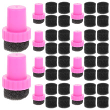 Nail Art Stamping Kit with 10pcs Gradient Sponge Set for Easy Ombre Manicure and Design Transfer