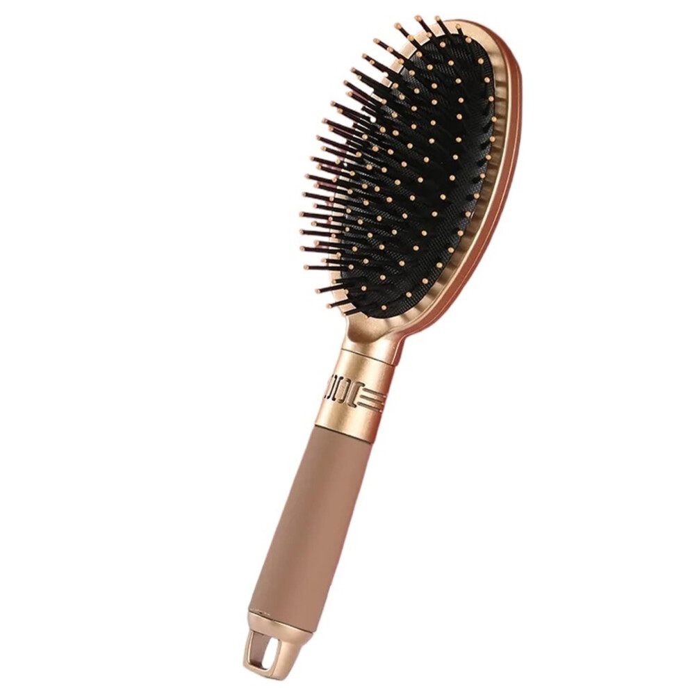 Gold Professional Salon Large Paddle Hair Brush Â Fast Detangling And Smoothing For Wet And Dry Hair