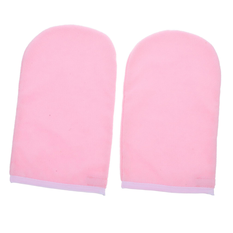Paraffin Wax Hand Gloves for Spa Treatments Deep Hydration Heat Therapy Breathable Fabric for Women