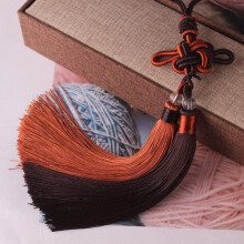 Chinese Knots Ice Silk Tassel Set for DIY Jewelry, Curtains, Keychains, Bag Charms, Pink & Cyan