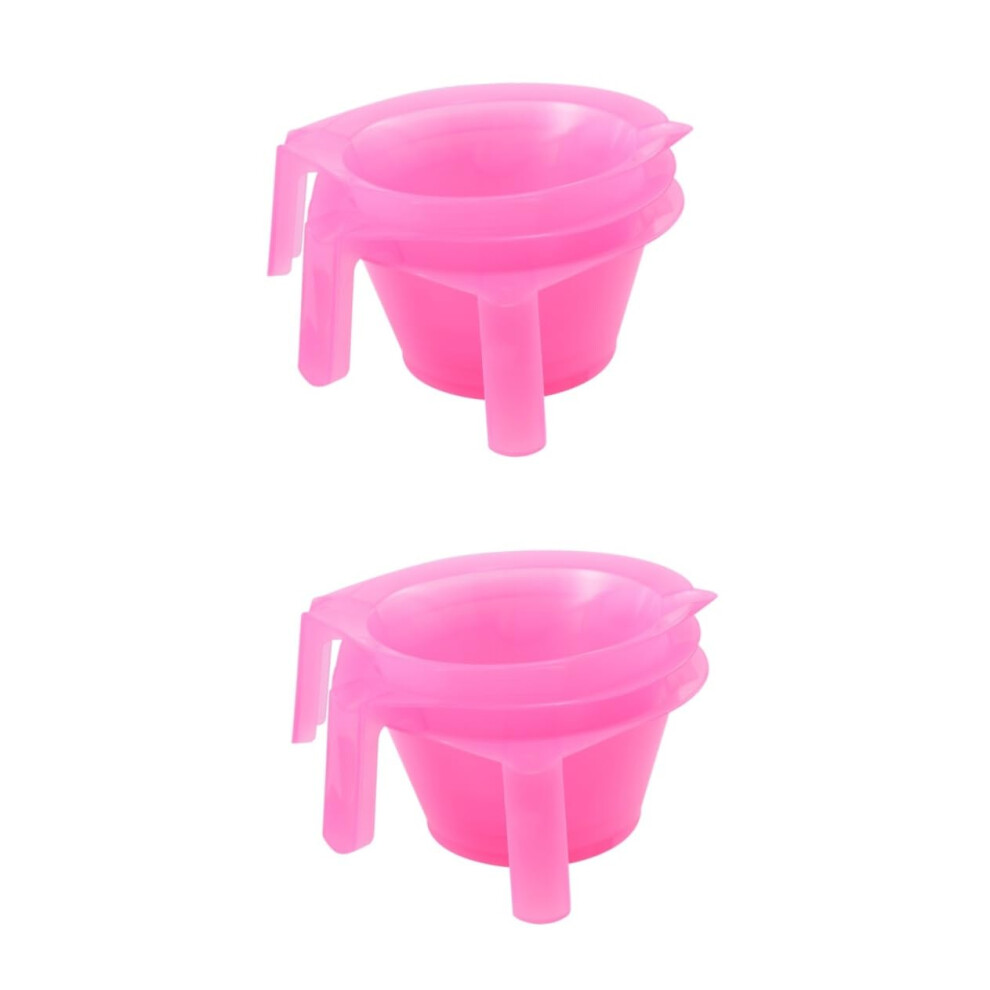 Hair Dye Mixing Bowl Set with Handle for Easy Color Mixing, Reusable Washable for Salon and Home