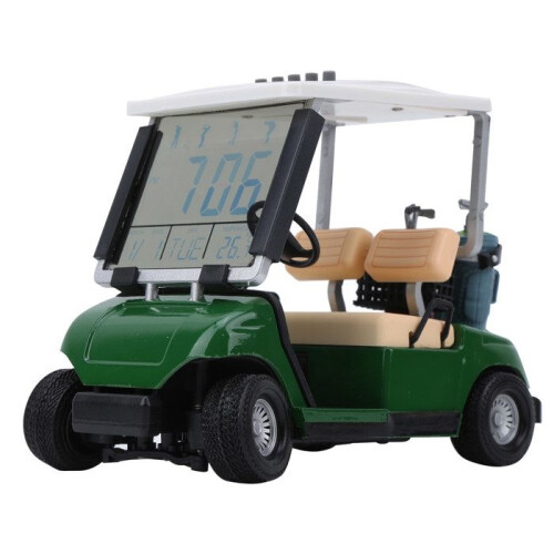 Muovinen golfklubiauto ikuisella kalenterilahjalla minigolfkärrykellolla 1