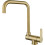 Elegant Kitchen Faucet with Space-Saving Folding Design, Solid Brass Construction for Durability, Lead-Free Approved Ensuring Safe Water Usage for 1