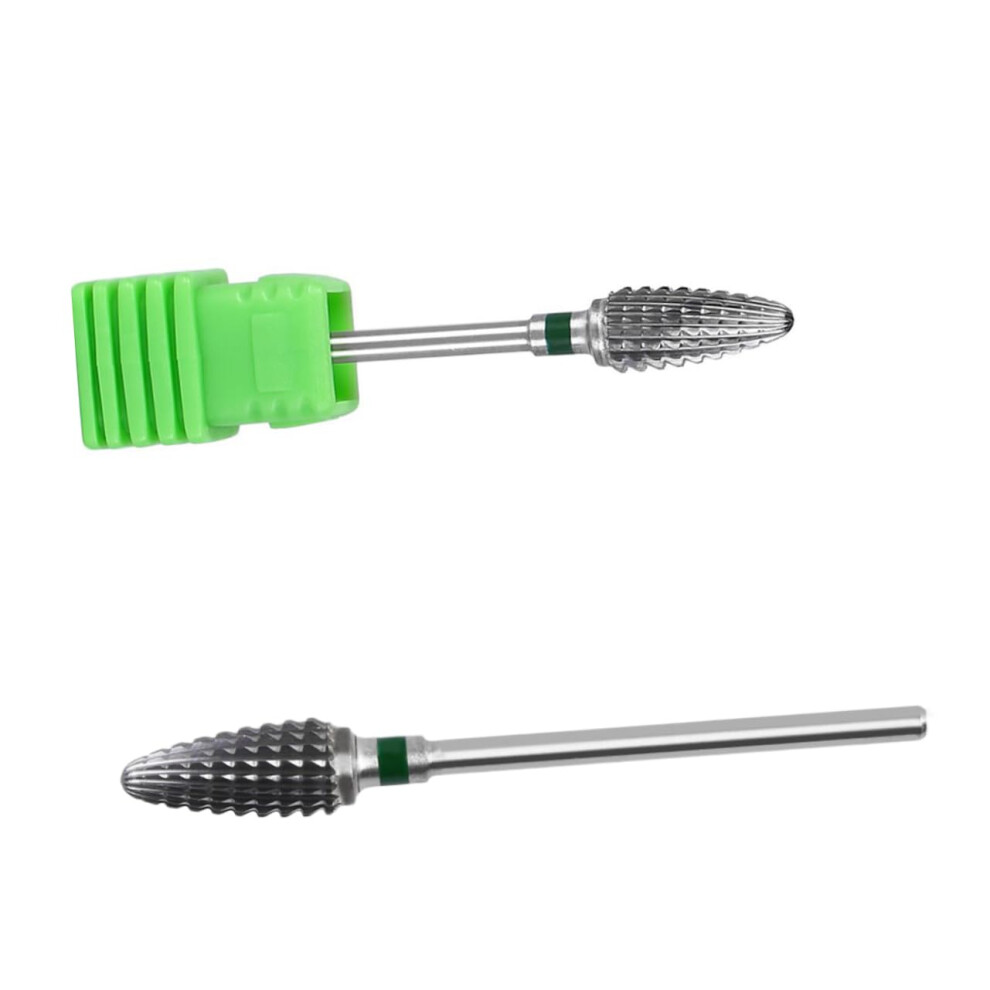 Tungsten Steel Nail Drill Bit for Precision Cuticle Care and Versatile Nail Finishing
