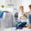 Efficient Laundry Management Tool, Foldable Clip Hangers with Adjustable Hook, Non-Slip Design for Reliable Grip, Space-Saving Construction for 2
