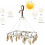 Efficient Laundry Management Tool, Foldable Clip Hangers with Adjustable Hook, Non-Slip Design for Reliable Grip, Space-Saving Construction for 5