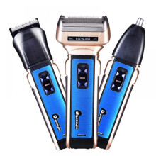 Versatile Women's Grooming Set, Rechargeable & LED Display Haircare System, Cordless Hair Clippers with Quiet Drive Advanced Motor for Shower Bath, 3