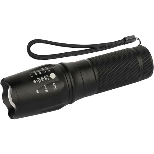 Τακτικοί φακοί 10000Lumens, συμπαγής και ανθεκτική κατασκευή από κράμα αλουμινίου