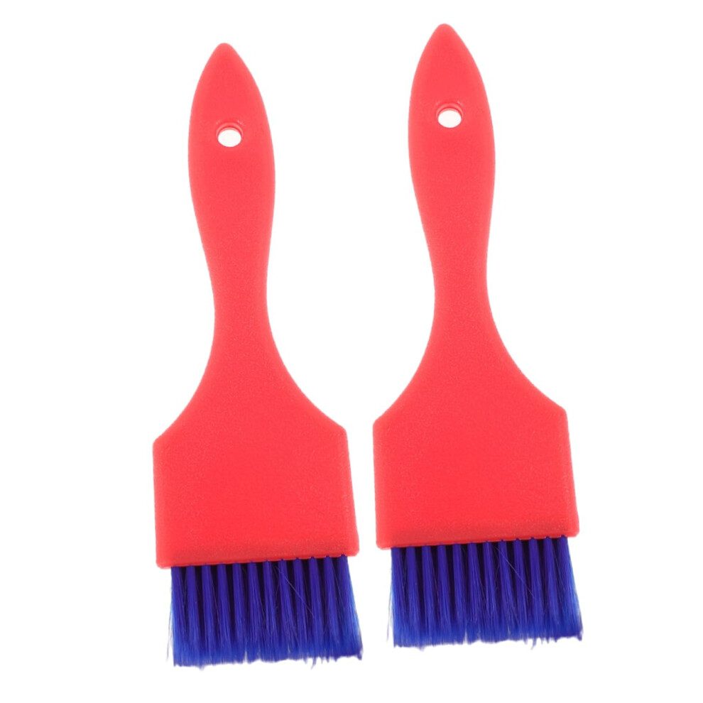 Hair Dye Brush Set with Soft Bristles for Precise Coloring and Highlights, 2pcs Reusable Tools