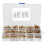 Oxidation-Resistant Brass Hex Nuts Assortment, High-Precision Threads for Precise and Easy Installation 1