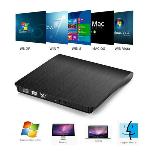 Εξωτερική μονάδα CD DVD γενικής συμβατότητας, USB3.0 για ευρεία χρήση 2