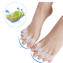 Korszerű anyagú, korrekciós bütyök gél lábujjszélesztővel, rugalmas, tartós lábujjszélesztő a Hallux valgus súrlódás elleni