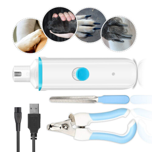 Pets Nail Trimmer, Three Charging Methods For Uninterrupted Use, Designed To Prevent Overheating