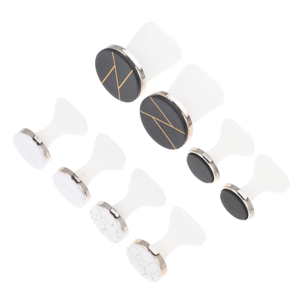 8Pcs Silicone Toe Separators AntiSmudge Spacers for Pedicure Nail Art and Foot Care