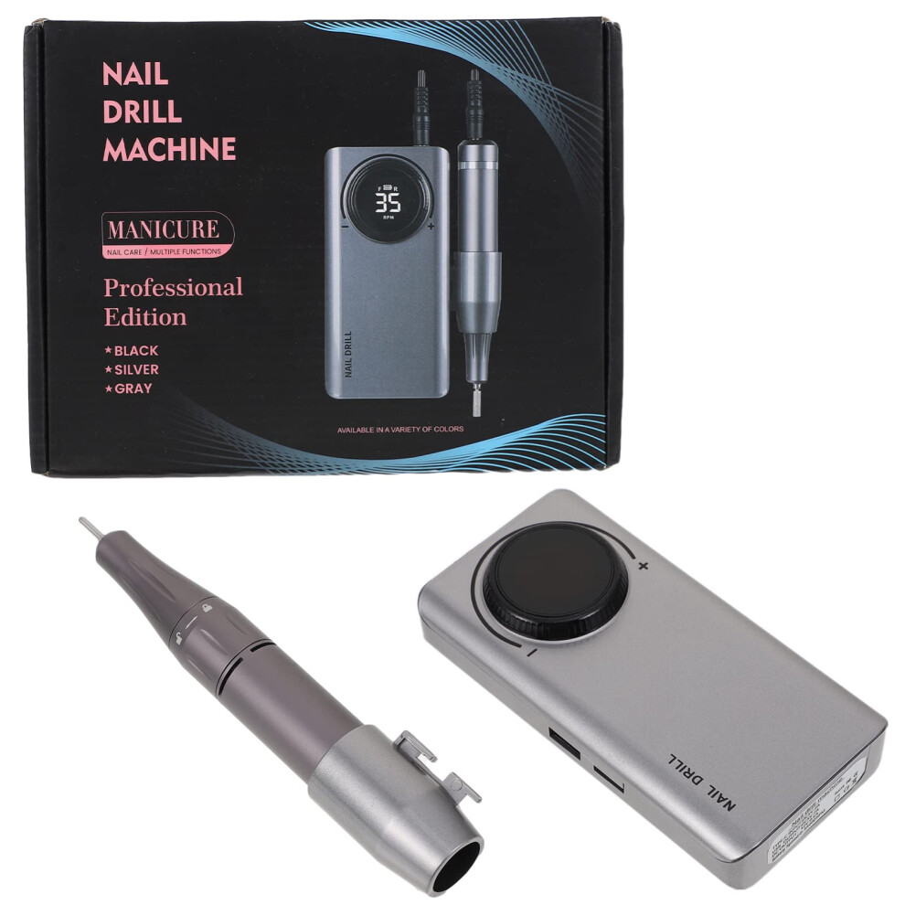 Cordless Electric Nail Drill USB Rechargeable Nail File Pen for Professional Manicure and Pedicure