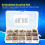 Oxidation-Resistant Brass Hex Nuts Assortment, High-Precision Threads for Precise and Easy Installation 3