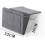 Bedside Storage Caddy Felt Organizer with 5 Pockets for Sofa or Bed Magazines Remote Beige 5