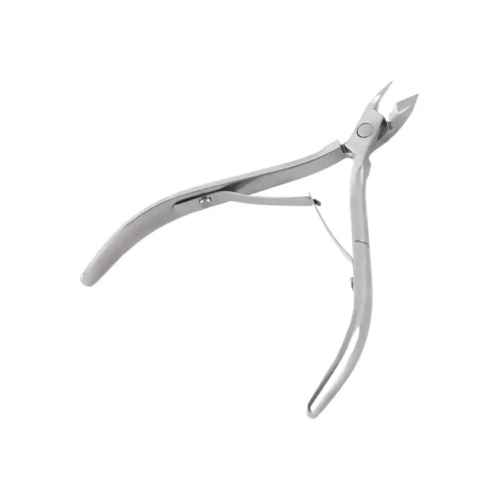 Professional Stainless Steel Cuticle Nipper with Precision Blades and Ergonomic Grip for Manicure