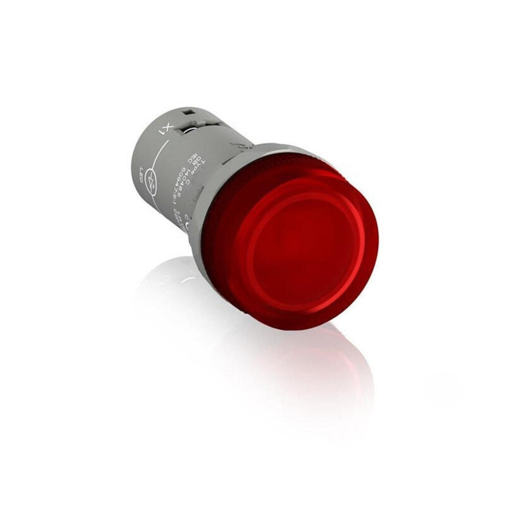 Led Indicator Light Cl2520r 12V Red Panel Light Bright Visual Alert Energy Saving Compact Size 9365369820616