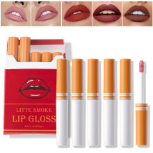 Matte Lipstick Set 5 Colors Long Lasting Waterproof NonSticky Finish for Intense Coverage