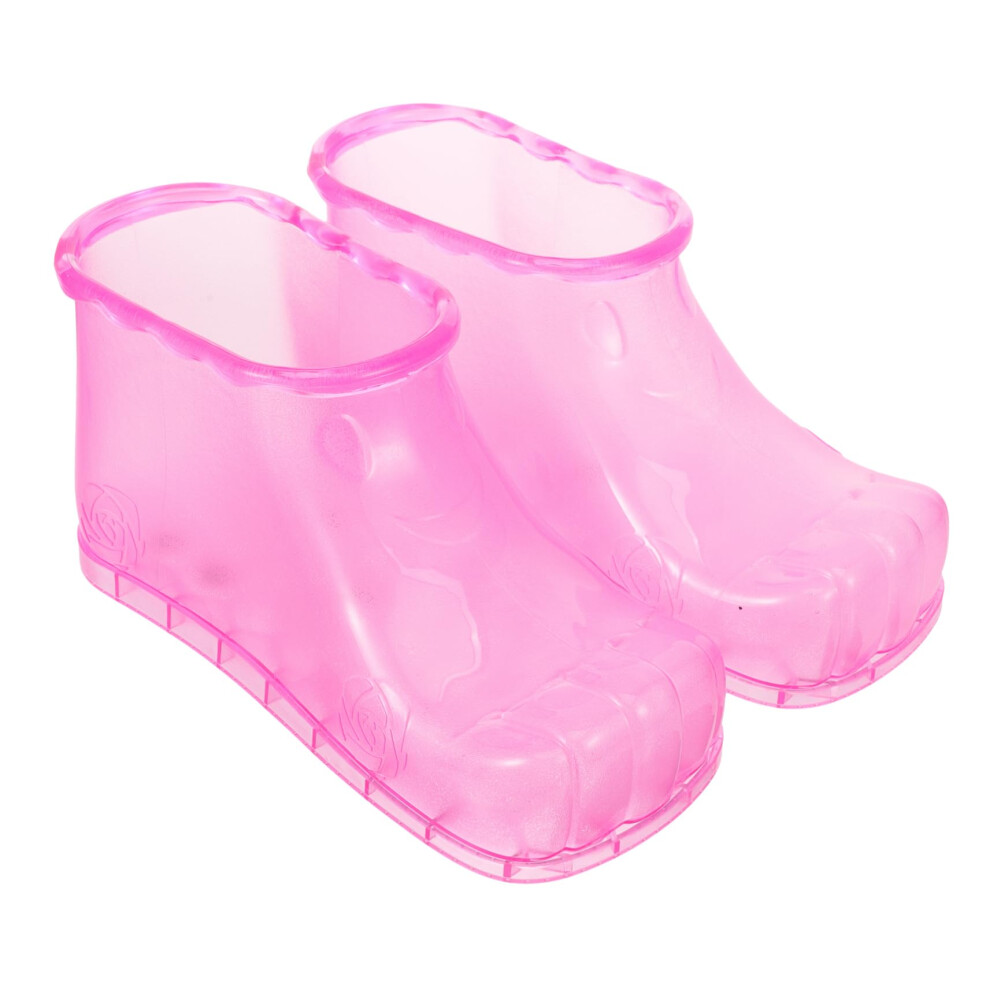 Foot Soaker Shoes Size 42 with NonSlip Base, Leak Resistant Plastic Portable Foot Bath Spa for Home