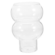 Glass Dessert Cups Large Clear Glass Ice Cream Bowls for Pudding Mousse Fruit Salad Party Use