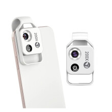 200X Mobile Phone Microscope with LED Light and CPL Filter Universal Clip HD Lens for Photography