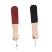 Foot Callus Remover Pedicure Foot File with DualSided Exfoliation Natural Beechwood Scrubber