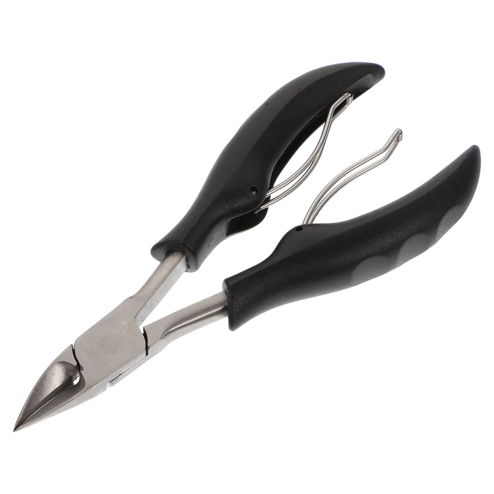 Stainless Steel Nail Clippers and Cuticle Nippers for Ingrown Nails with Ergonomic Tough Handle