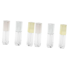 Empty Lip Gloss Tubes and Refillable Lipstick Containers 6pcs Travel Size Rose Gold for DIY