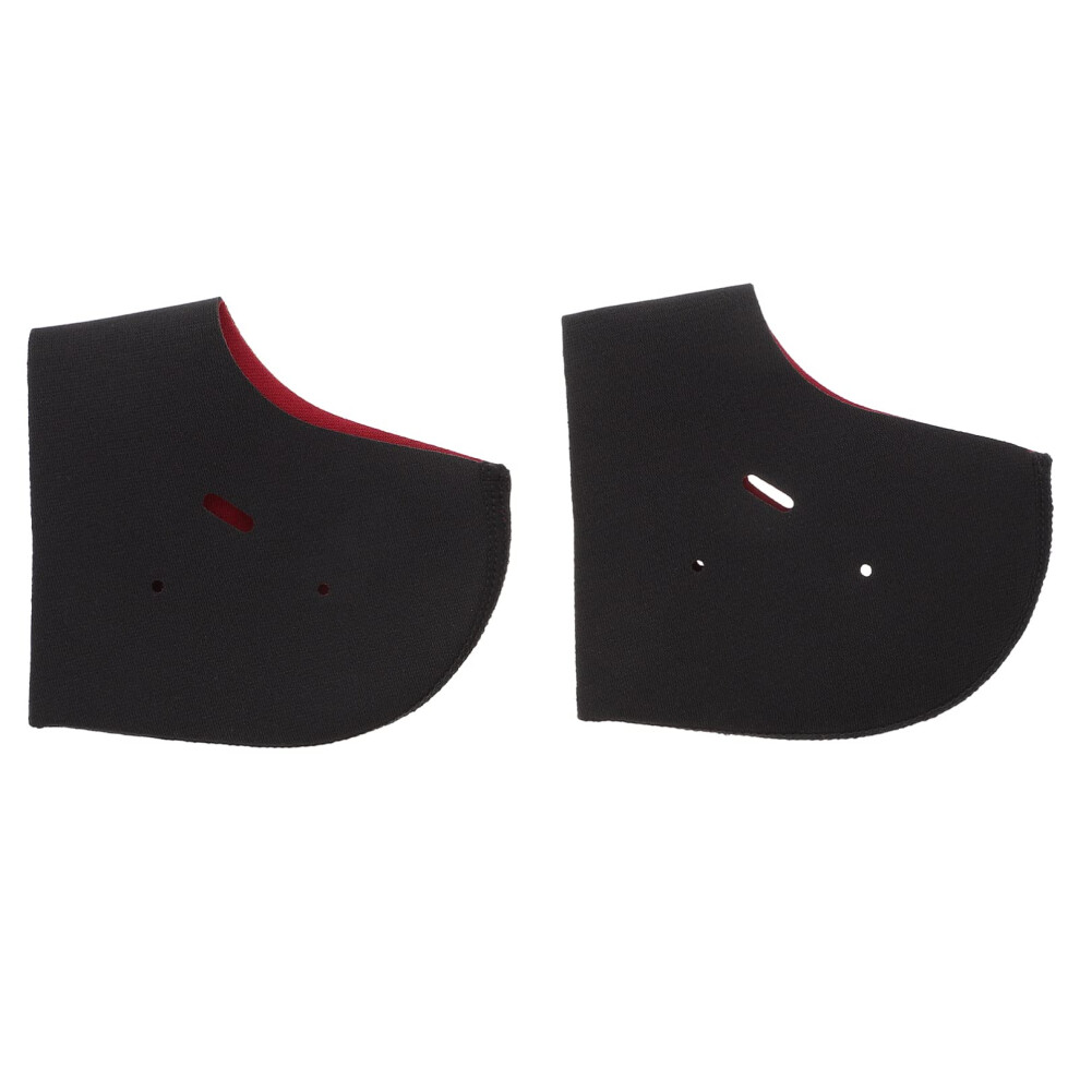 Heel Protector Sleeves with Gel Cushioning for Cracked Heels and Heel Spurs Pain Relief