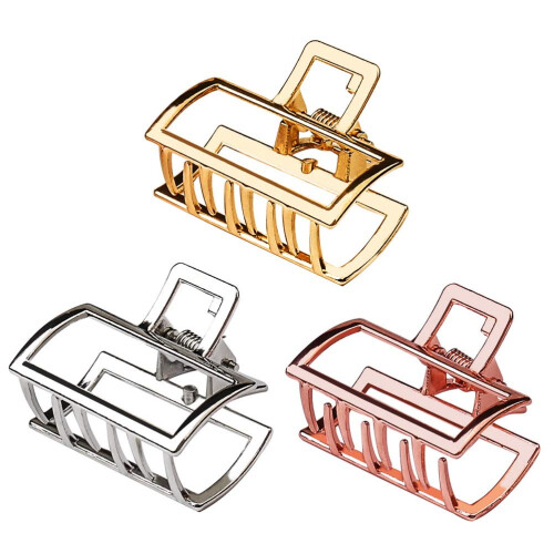 Πρακτικά μεταλλικά κλιπ μαλλιών, αντιολισθητικά κλιπ μαλλιών για μεσαία έως