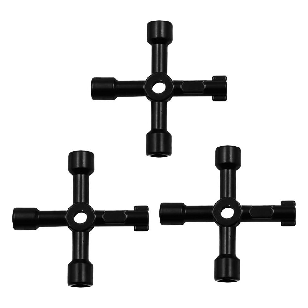 Utility Maintenance Must-Have, Multi-Functional Utilities Key Cross Shape Design For Train Electric Water Gas Valves, International Generic Key No 9169997661043