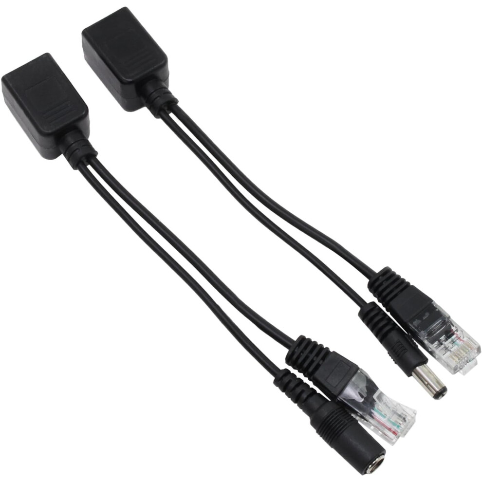 Power Over Ethernet Converter, Passive Poe Adapter For Non-Poe Devices, Black Easy-To-Install Adapter For Seamless Network Expansion 9173940924277