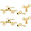 Easigrip Radiator Key, Solid Brass Construction for Durability, Multi-layer Plating for Longevity, Suitable for Factory & Public Places, 10 Pieces 7