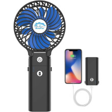 Portable Mini Fan, Silent Construction Design: Stepless Speed Regulation High Compatibility USB-Powered Fan for Travel Outdoor Indoor Use
