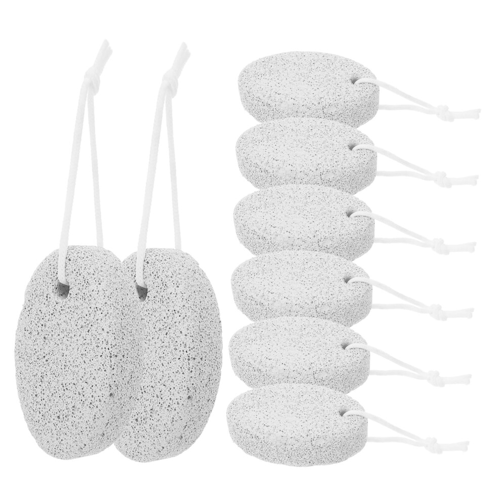 8pcs Pumice Stone Foot Callus Remover for Smooth Skin Pedicure and Dead Skin Care