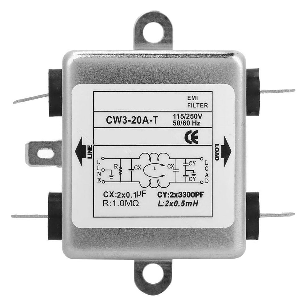 High Performance Single Phase Power Supply Module, Noise Suppressor For Digital Devices, Universal Compatibility With Switching Power Supplies 9448196961766