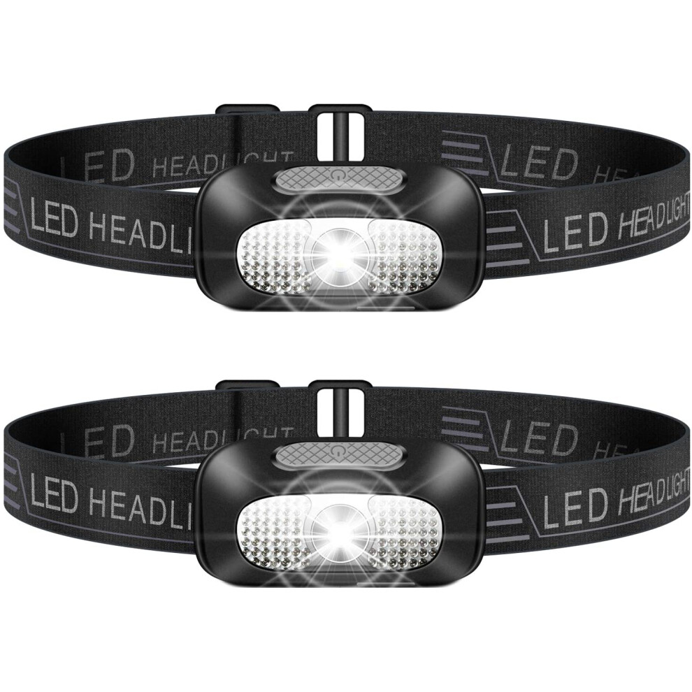 Rechargeable Headlamp Flashlight, Smart Memory Function For Quick Mode Selection