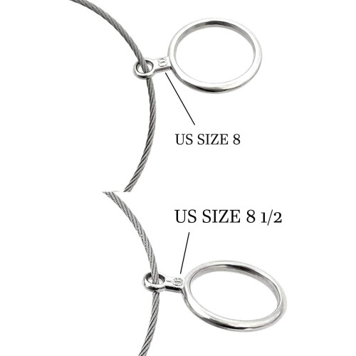Quality Ring Sizing Kit, Metal Finger Sizing Gauge with High Quality Material for Durability 2