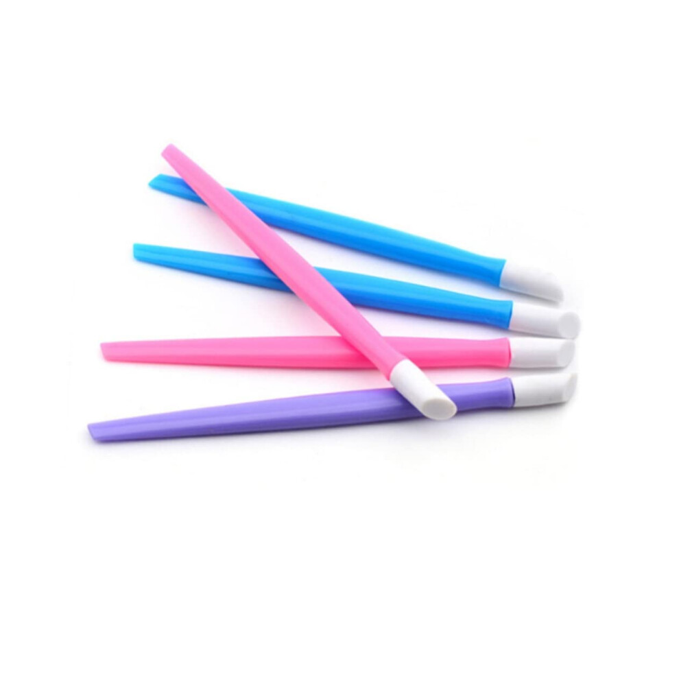 50pcs Nail Art Tools with Silicone Embossing Pen and Gel Nail Brush for Precise Detailing