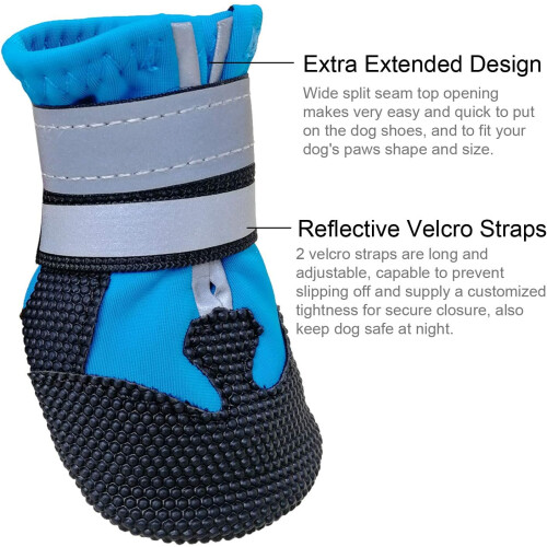 Ρυθμιζόμενα παπούτσια για σκύλους μεσαίων και μεγάλων φυλών, ρυθμιζόμενα 2